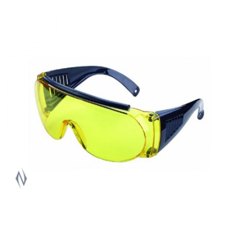 Allen Fit over Yellow Shooting Glasses